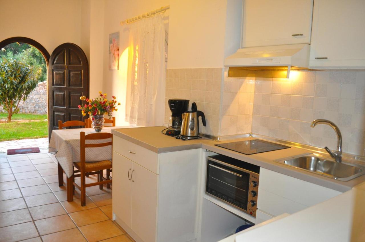 Holiday Apartments Maria With Pool And Panorama View - Agios Gordios Beach Exterior photo